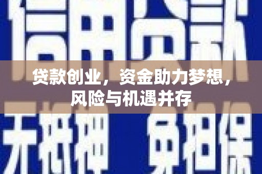 枋寮贷款创业，资金助力梦想，风险与机遇并存