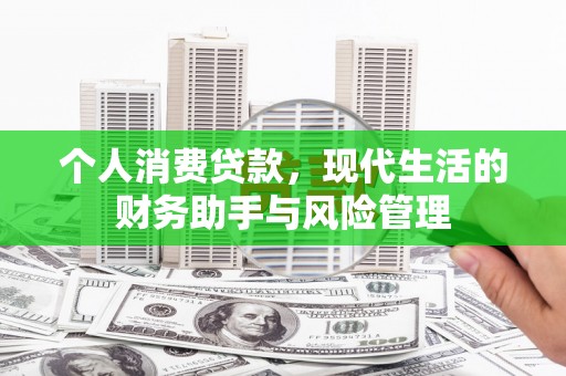 枋寮个人消费贷款，现代生活的财务助手与风险管理