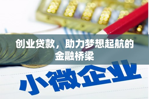 枋寮创业贷款，助力梦想起航的金融桥梁