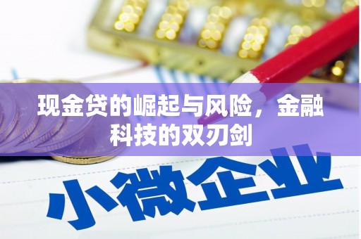 枋寮现金贷的崛起与风险，金融科技的双刃剑
