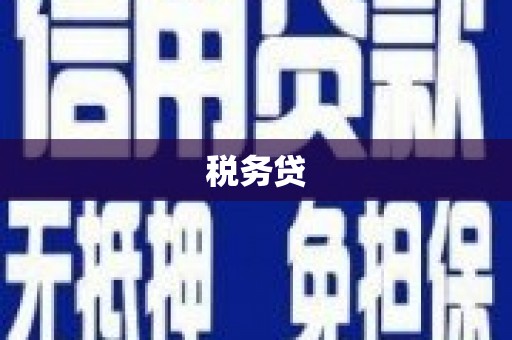 枋寮税务贷