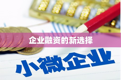 枋寮企业融资的新选择
