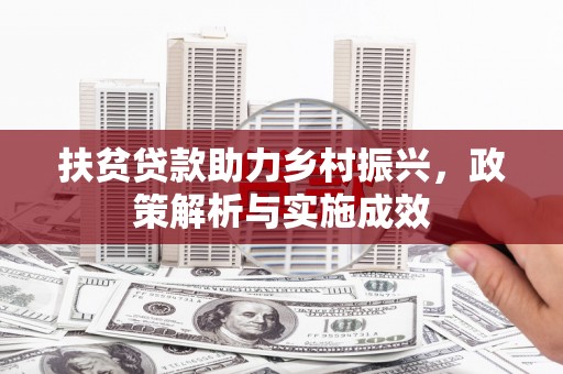 枋寮扶贫贷款助力乡村振兴，政策解析与实施成效
