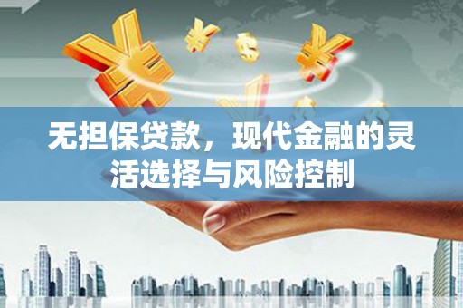 枋寮无担保贷款，现代金融的灵活选择与风险控制