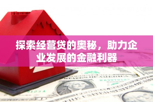 枋寮探索经营贷的奥秘，助力企业发展的金融利器