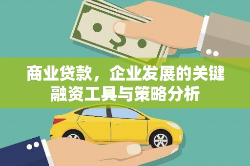 枋寮商业贷款，企业发展的关键融资工具与策略分析