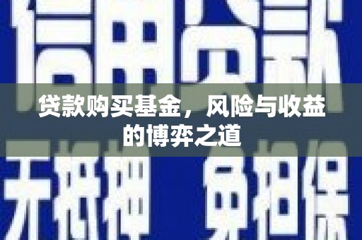 枋寮贷款购买基金，风险与收益的博弈之道