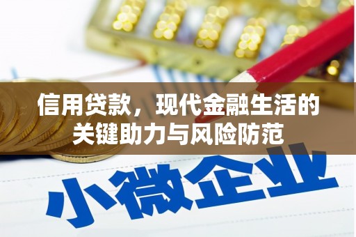 枋寮信用贷款，现代金融生活的关键助力与风险防范