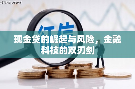 枋寮现金贷的崛起与风险，金融科技的双刃剑