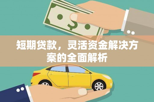 枋寮短期贷款，灵活资金解决方案的全面解析