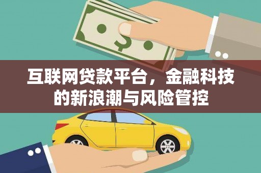 枋寮互联网贷款平台，金融科技的新浪潮与风险管控