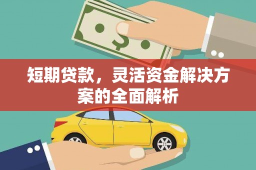 枋寮短期贷款，灵活资金解决方案的全面解析