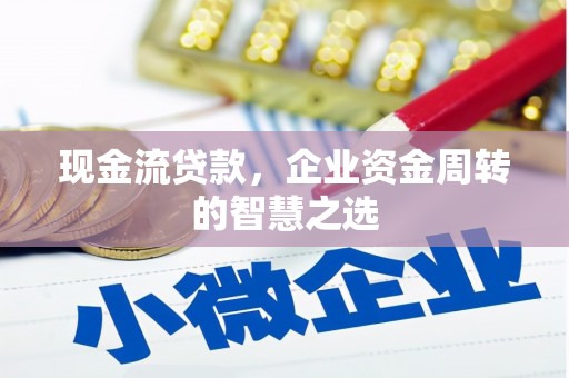 枋寮现金流贷款，企业资金周转的智慧之选