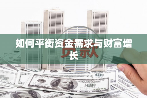 枋寮如何平衡资金需求与财富增长