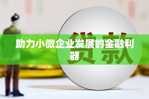 枋寮助力小微企业发展的金融利器