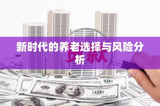 枋寮新时代的养老选择与风险分析