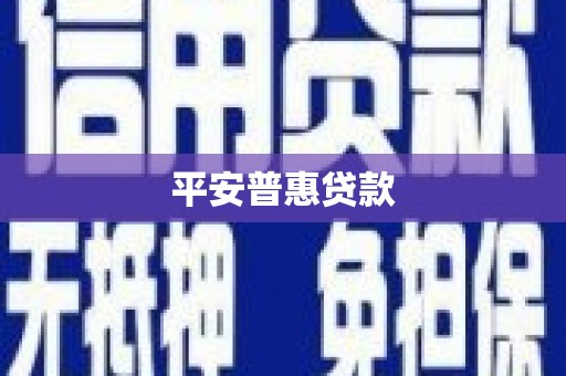 枋寮平安普惠贷款